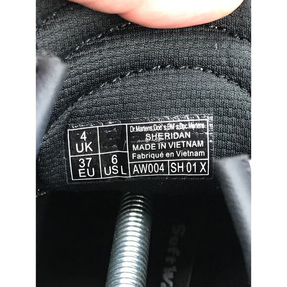 Dr. Martens Sheridan Pink Rainbow Burst Suede Casual Ankle Lace Up Boot Womens 6 - Picture 12 of 12